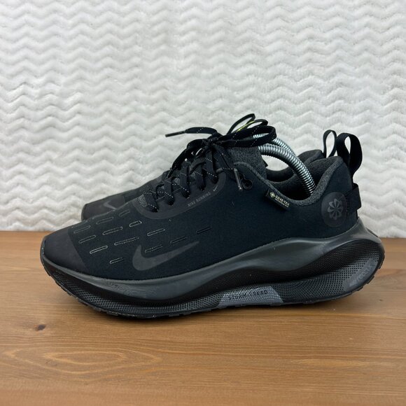 Nike ReactX Infinity Run 4 Gore-Tex Women’s Size 7.5 Black Gray HQ0264-001 - Picture 4 of 16